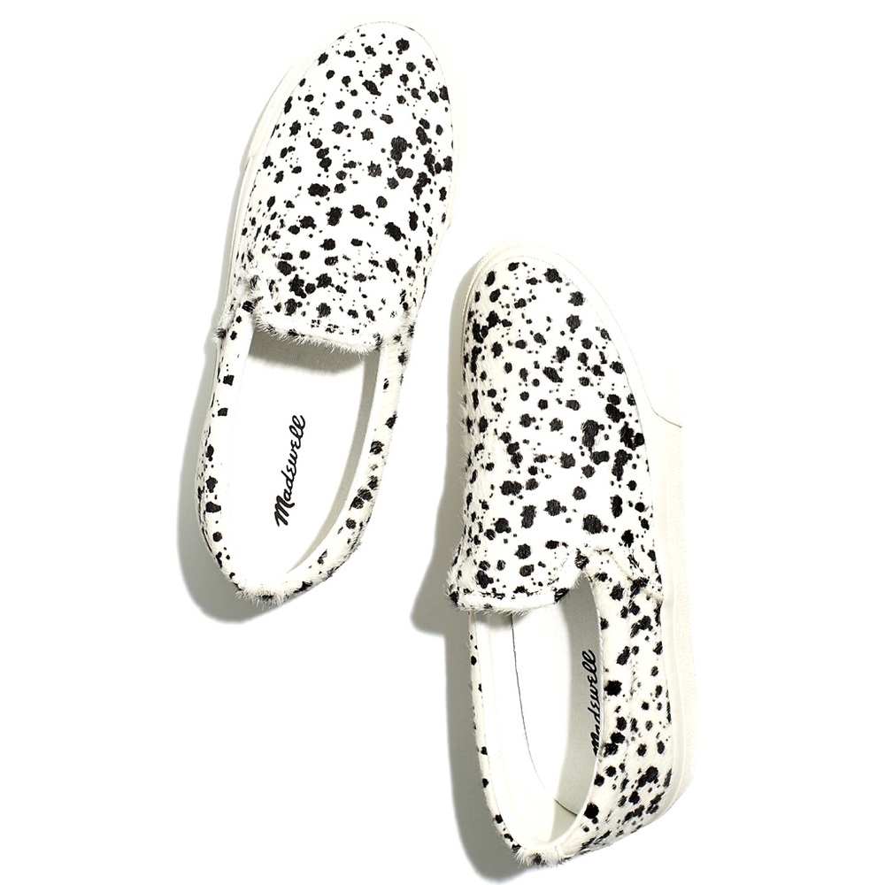 Madewell Sidewalk Slip-on Sneakers 9 Splatter Painted Dots